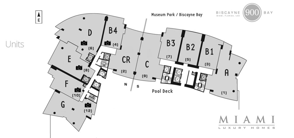 900 Biscayne Floor Plans Floorplans at 900 Biscayne