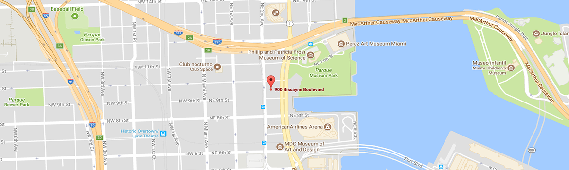 900 Biscayne Bay Condos Location